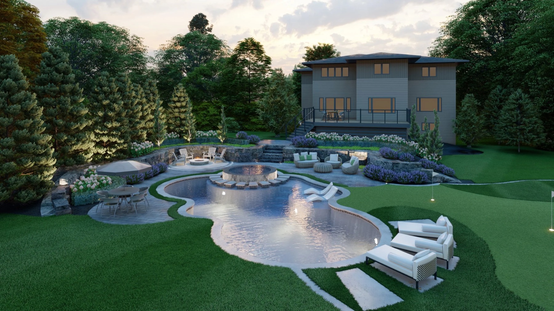 Envious Landscape outdoor living project 1